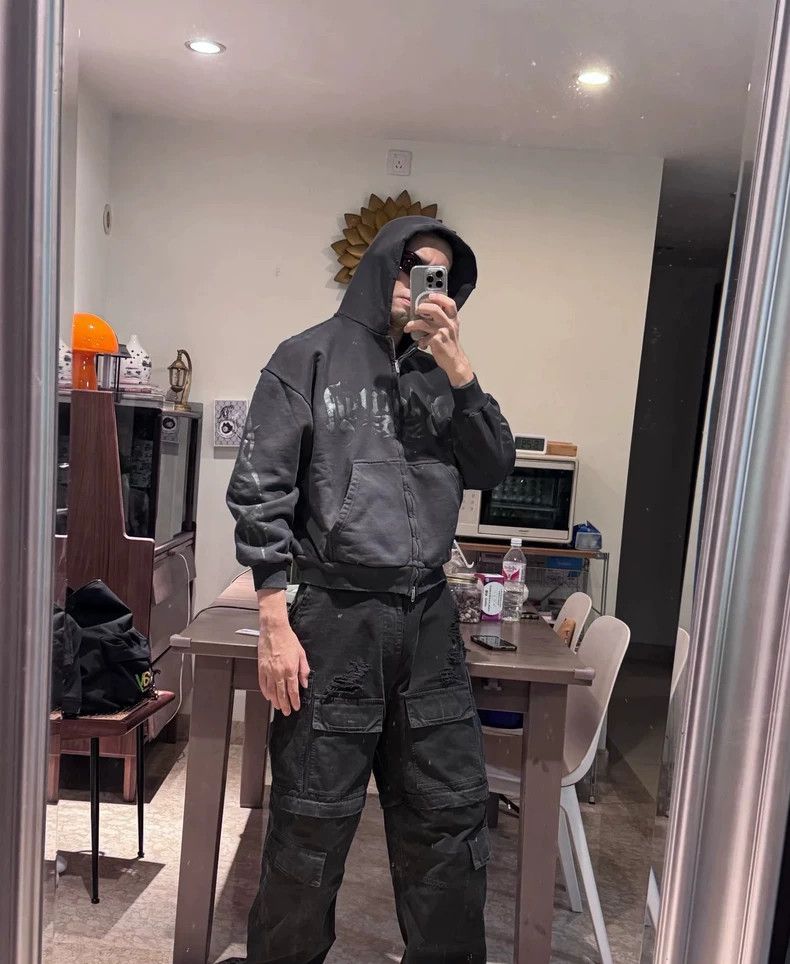 Balenciaga Balenciaga Winter limited dragon zipper hoodie Size US XS / EU 42 / 0 - 7 Thumbnail