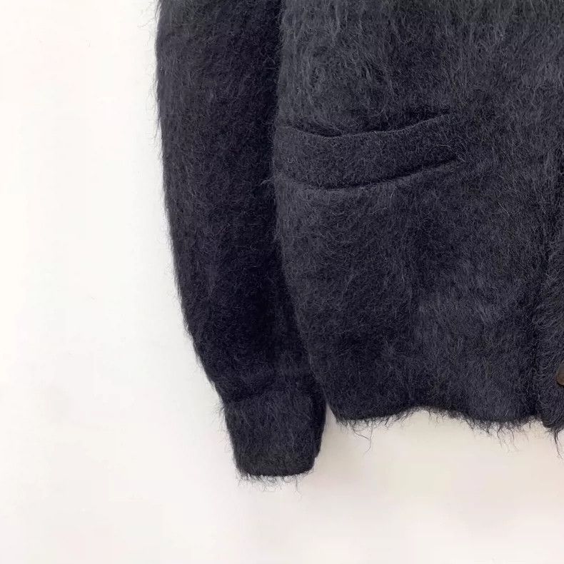 Dior Dior Co-branded black logo letter embroidery horsehair V-ne Size US S / EU 44-46 / 1 - 4 Thumbnail