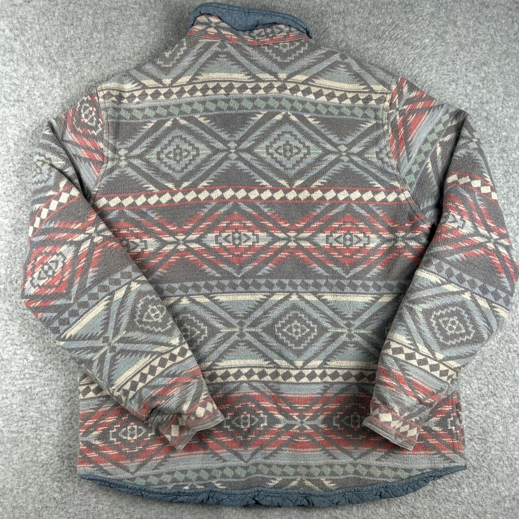 Faherty Faherty Bondi Reversible Jacket Aztec Southwest Large Mens Shirt Shacket Size US L / EU 52-54 / 3 - 2 Thumbnail