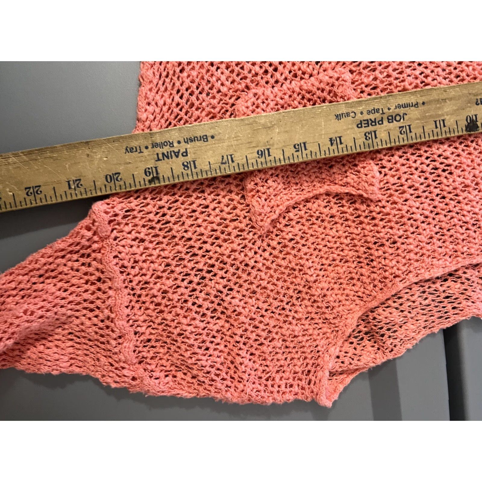 American Eagle Outfitters American Eagle Outfitters Sweater Women’s M Pink Open-Knit Pullover 3/4 Sleeve Classic Lightweight Size M / US 6-8 / IT 42-44 - 5 Thumbnail