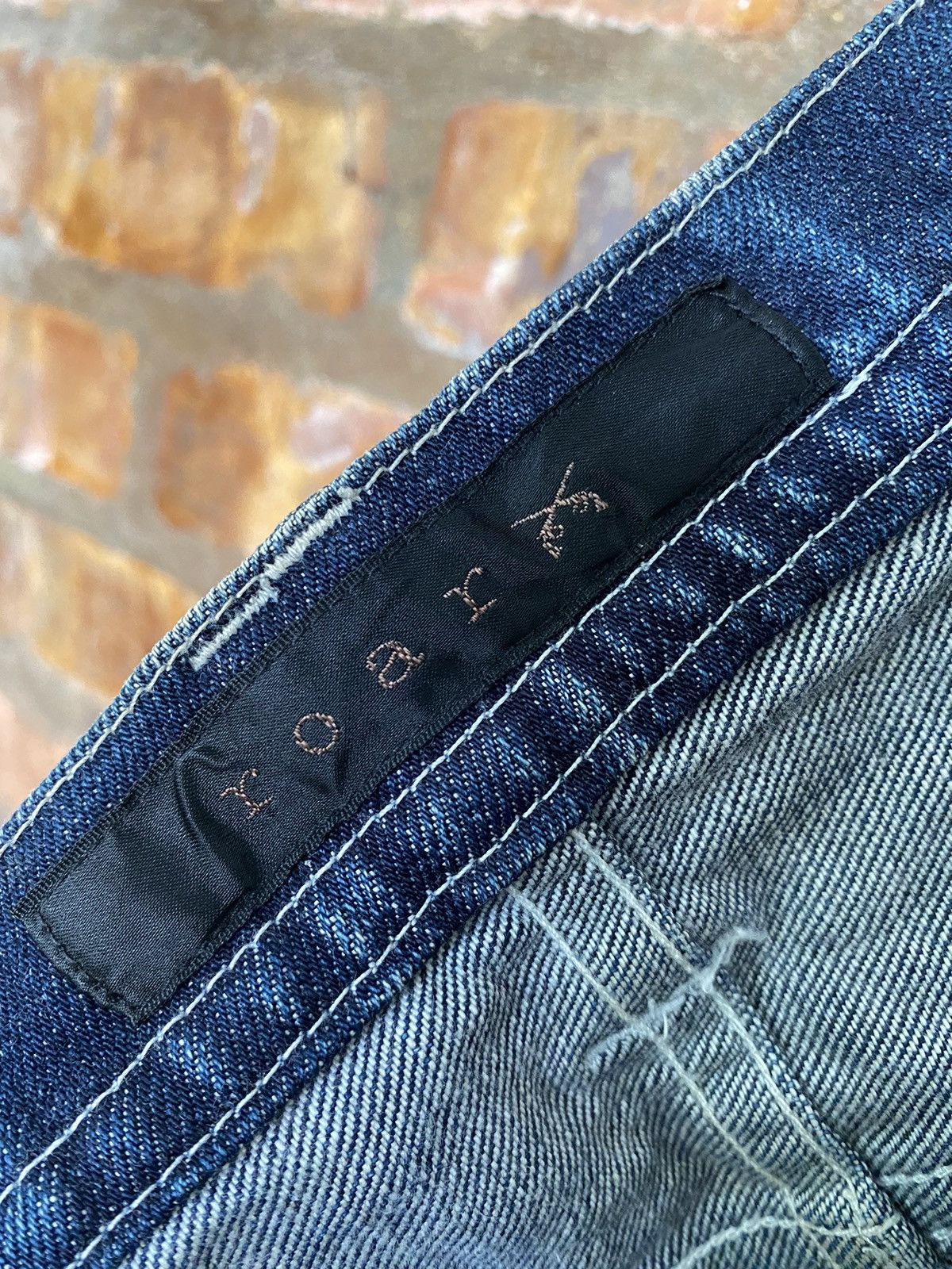 Mastermind Japan × Roar ROAR Flare Embordered Revolver Wash Faded pants Size US 33 - 21 Thumbnail