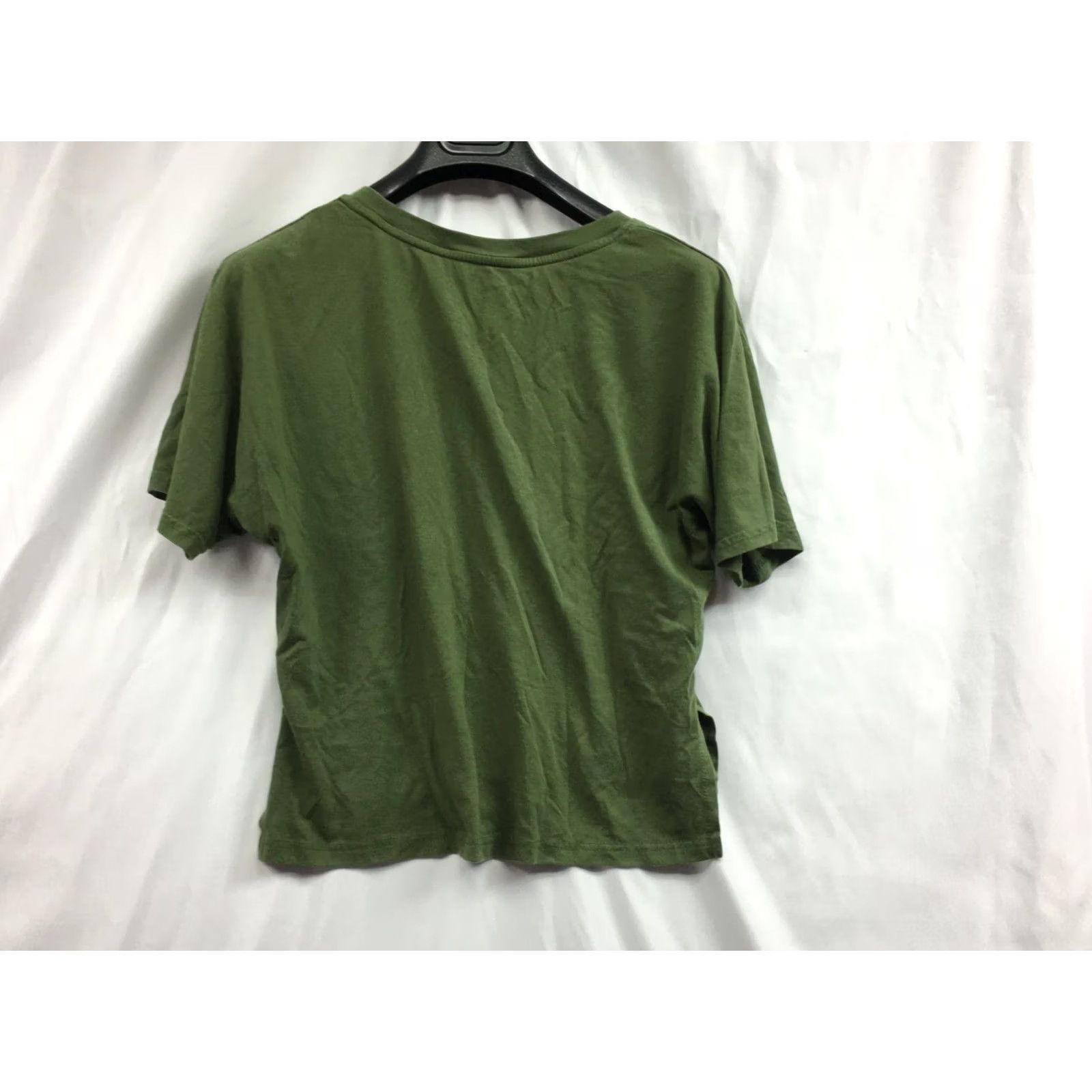 Umbro Umbro Olive Green Crop Top T-Shirt Size M Womens Medium Regular Green Cropped T-Shirt Size M / US 6-8 / IT 42-44 - 2 Thumbnail
