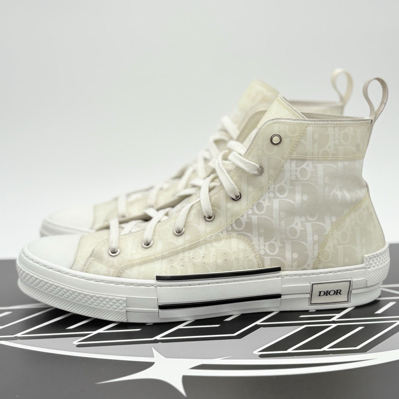 Dior Dior B23 High ' White ' | GREAT CONDITION! Size US 14 / EU 47 - 1 Thumbnail