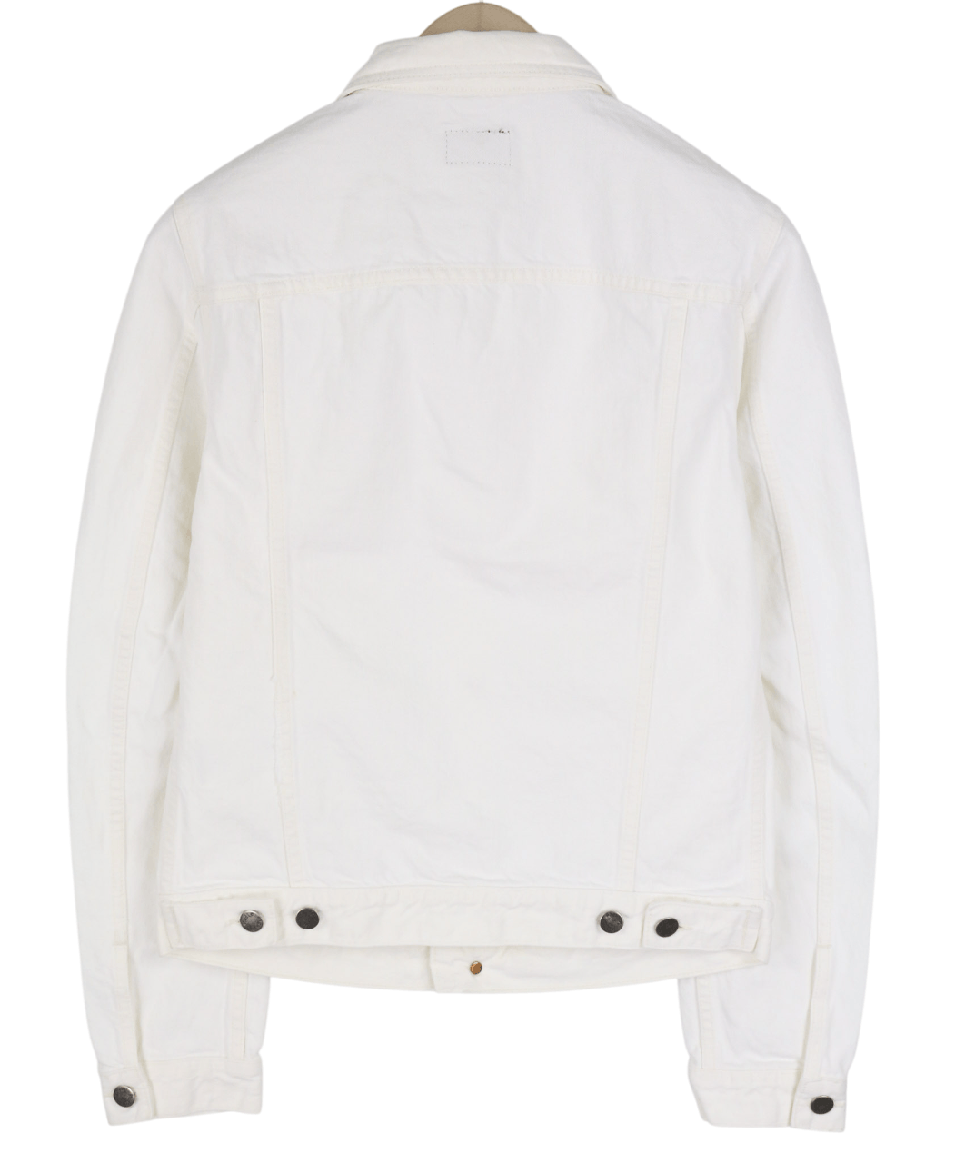 Nudie Jeans PERRY S White Denim Jacket 81611 Size US S / EU 44-46 / 1 - 2 Thumbnail