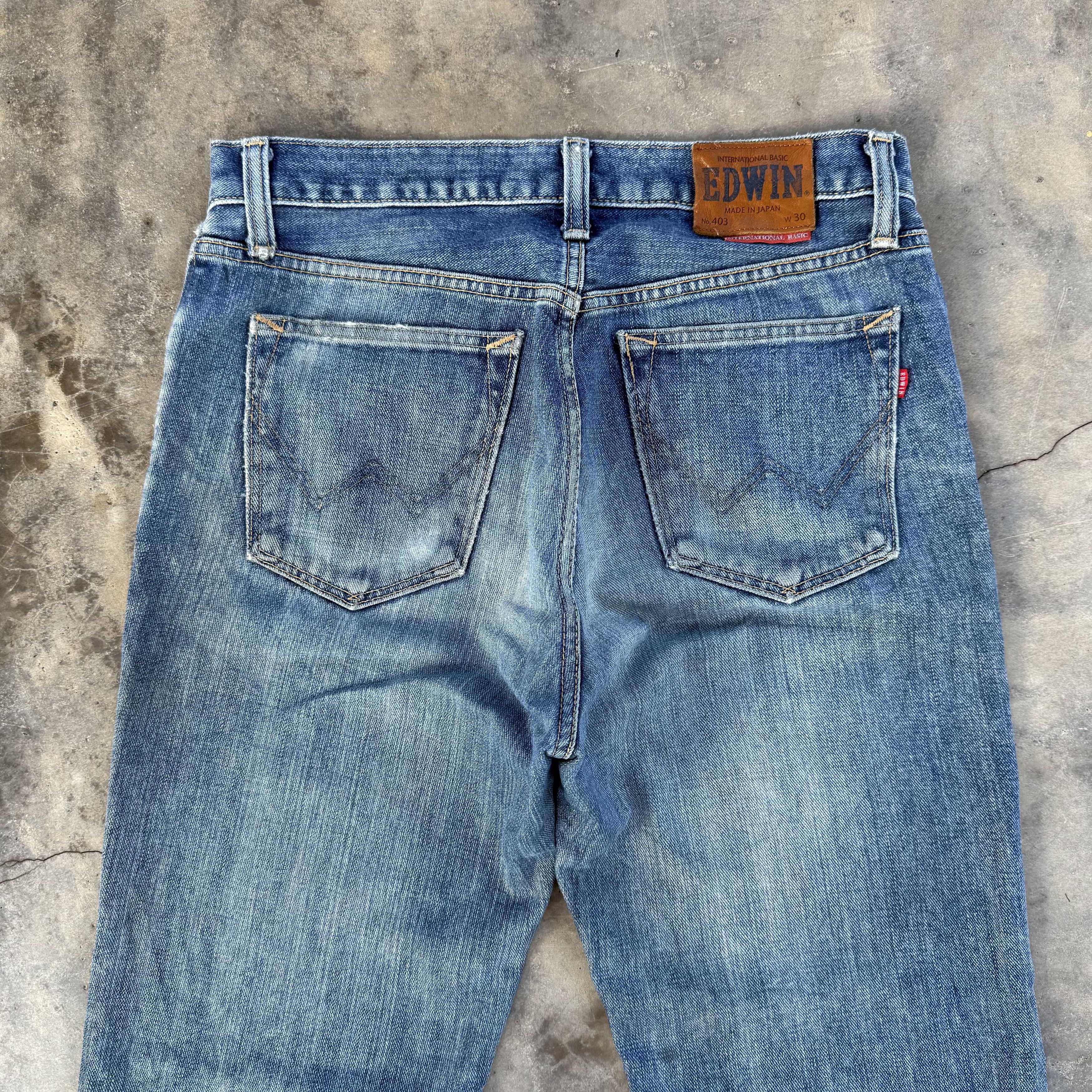 Edwin Vintage edwin faded rippep Jean denim pants Size US 32 / EU 48 - 7 Thumbnail