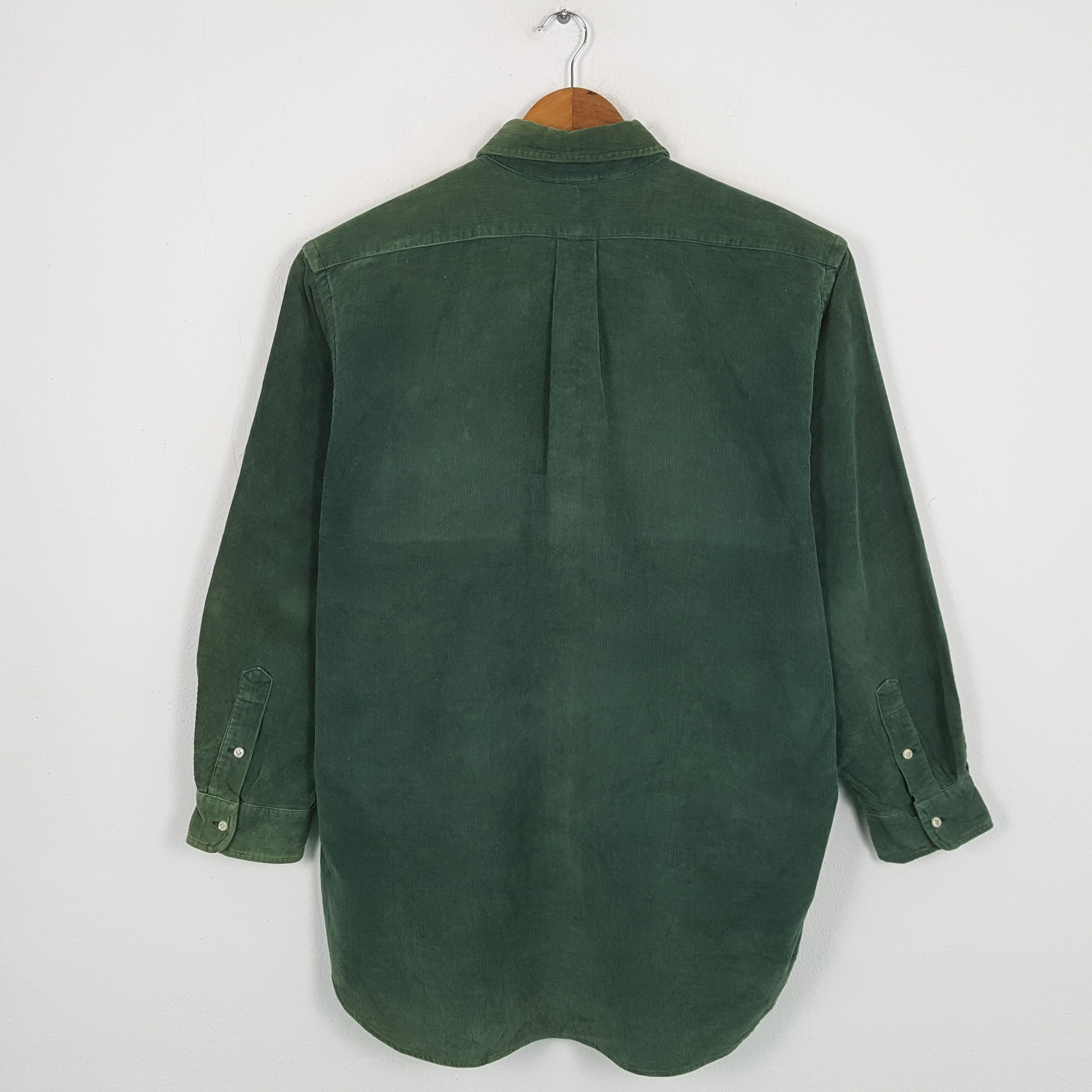 Polo Ralph Lauren × Vintage Vintage POLO by RALPH LAUREN Fashion Brand Velvet Shirts Size US XXL / EU 58 / 5 - 3 Thumbnail