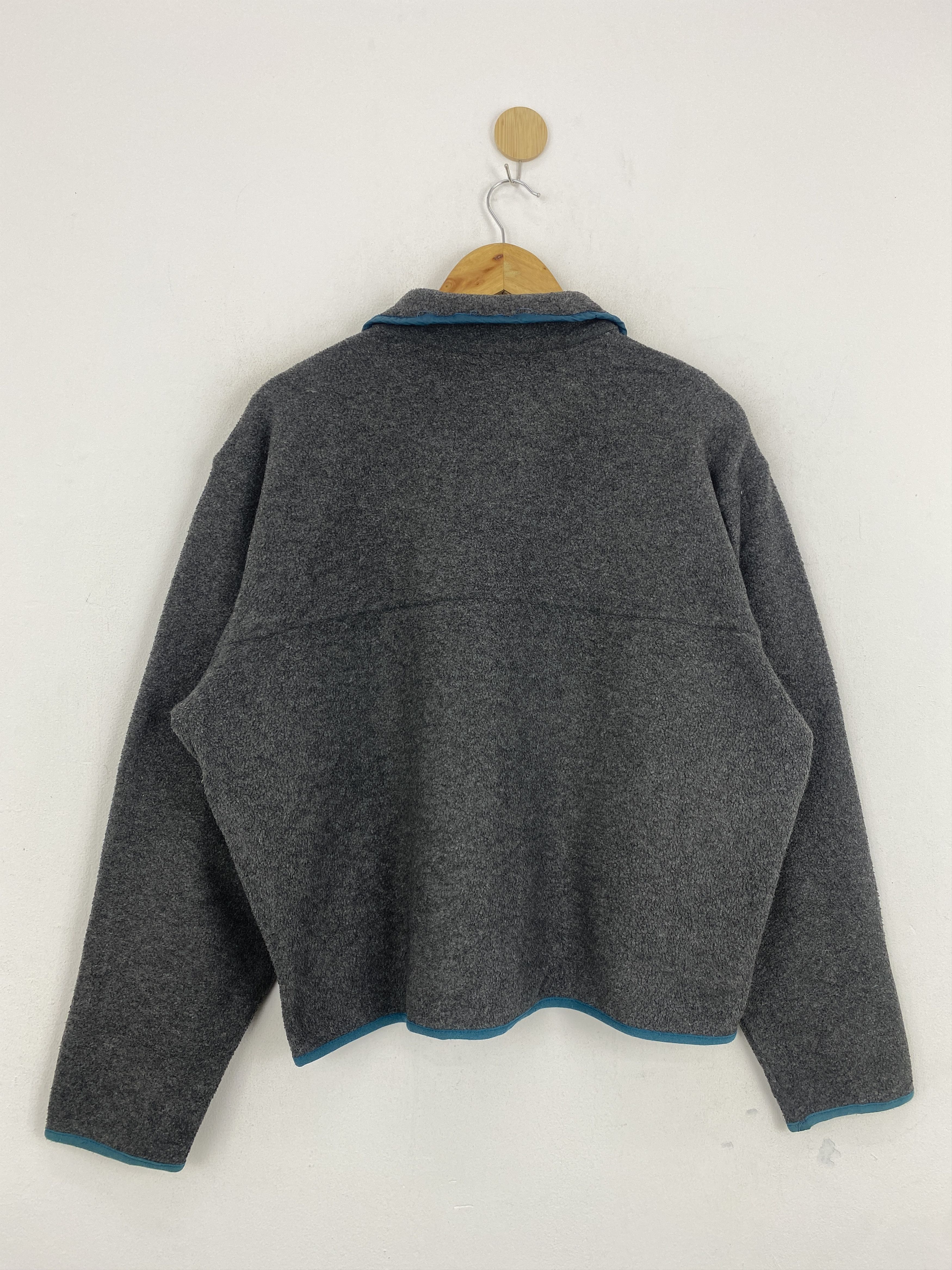 L.L. Bean Vintage 90s L.L. Bean Fleece Zipper Jacket J1922 Size US L / EU 52-54 / 3 - 3 Thumbnail