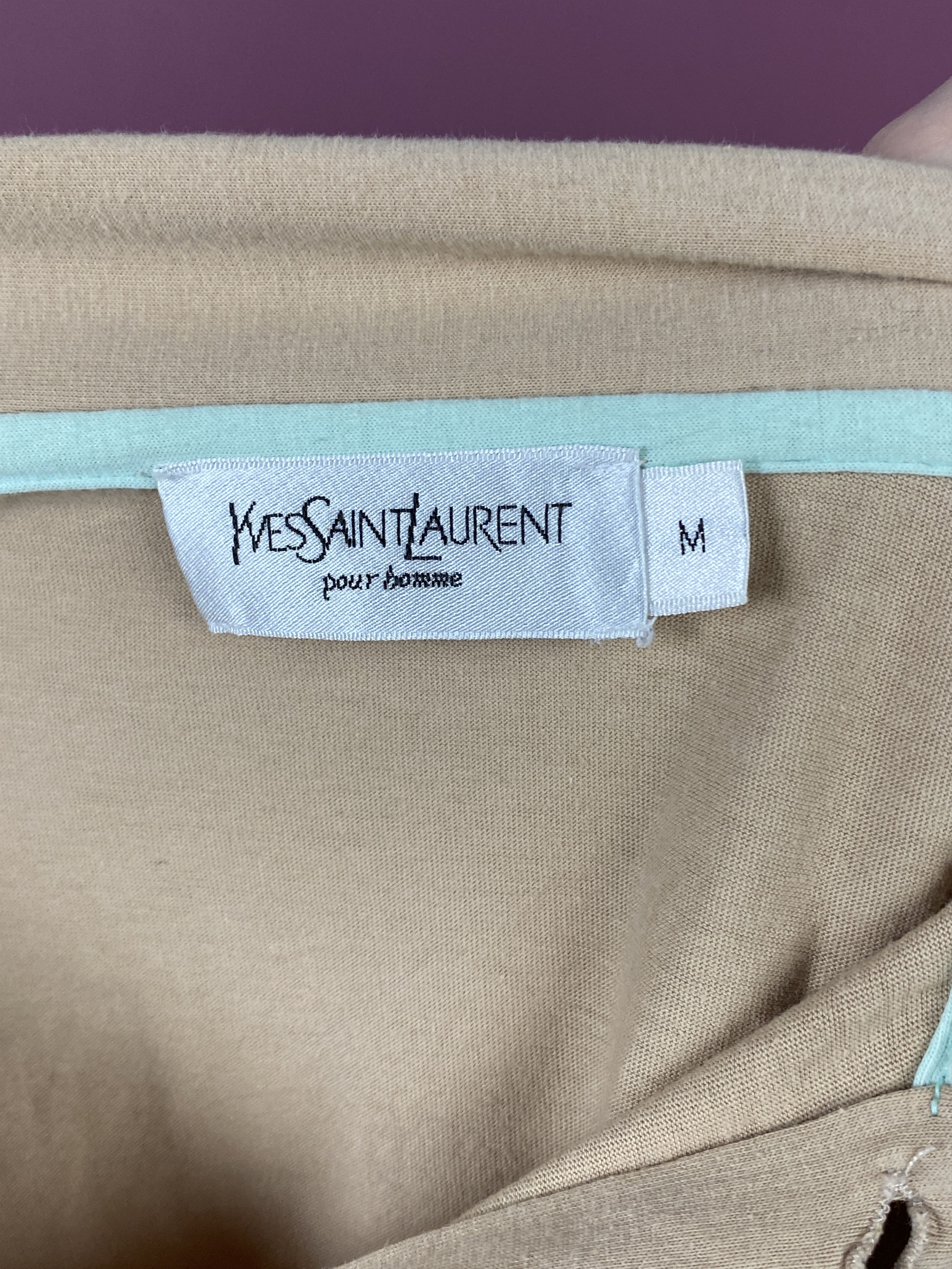 Designer × Yves Saint Laurent Yves Saint Laurent Vintage Men's Polo Shirt - M Size US M / EU 48-50 / 2 - 4 Thumbnail