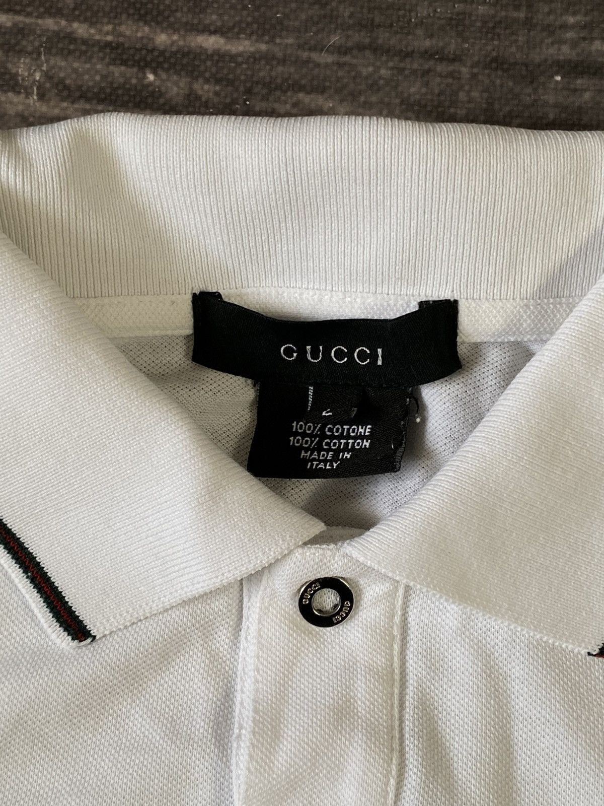 Gucci Gucci By Tom Ford Vintage Striped Men’s Polo Size US L / EU 52-54 / 3 - 8 Thumbnail
