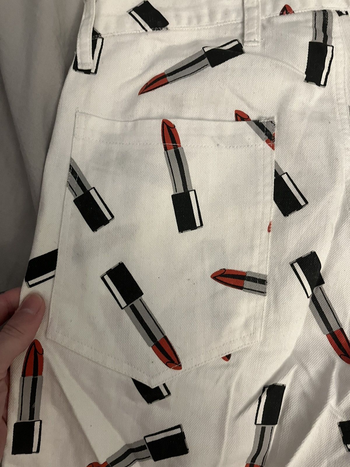 Ryder Studios Ryder studios white lipstick pants Size US 32 / EU 48 - 5 Thumbnail
