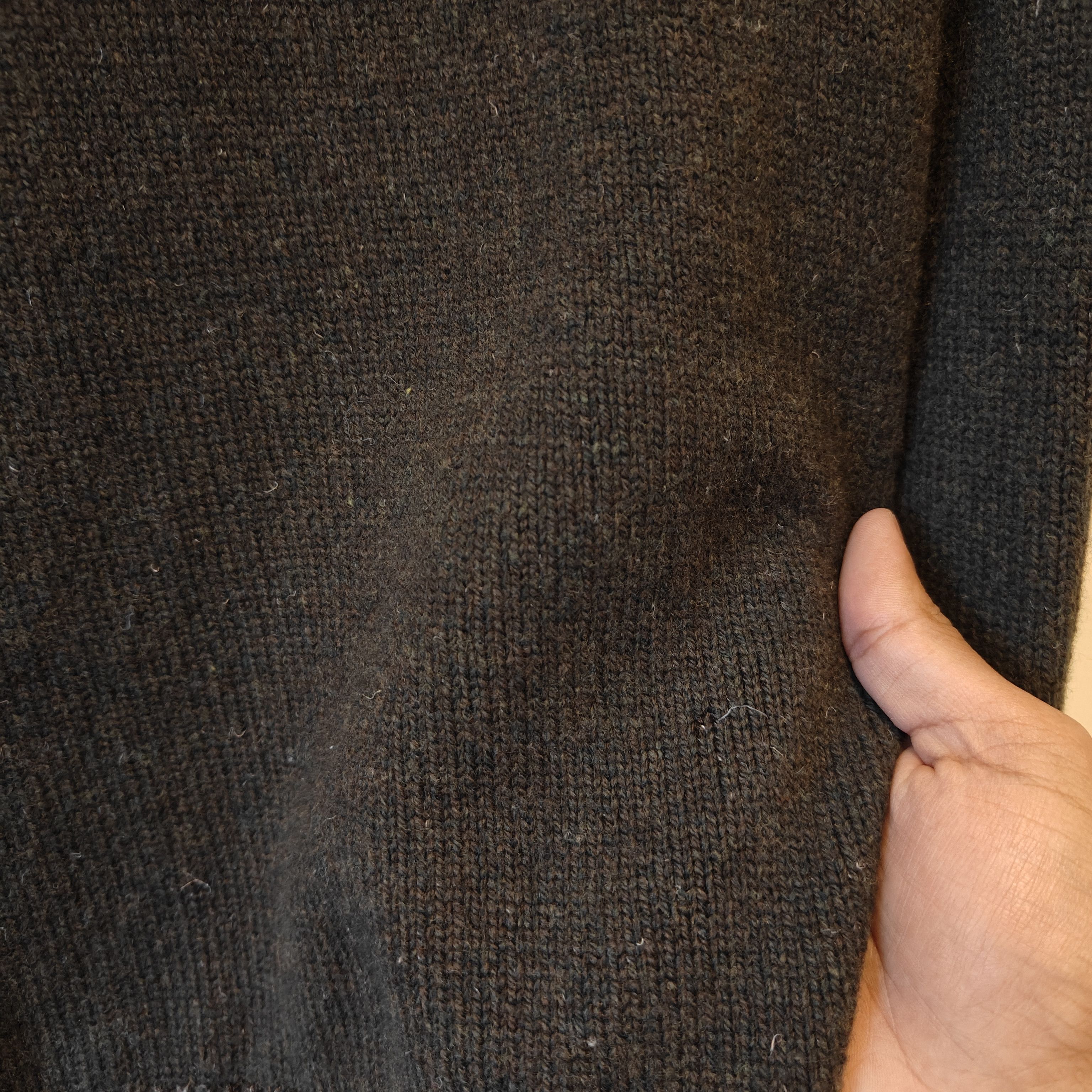 Inis Meain LNWOT Turtleneck grey sweater wool linen blend Size US S / EU 44-46 / 1 - 7 Thumbnail