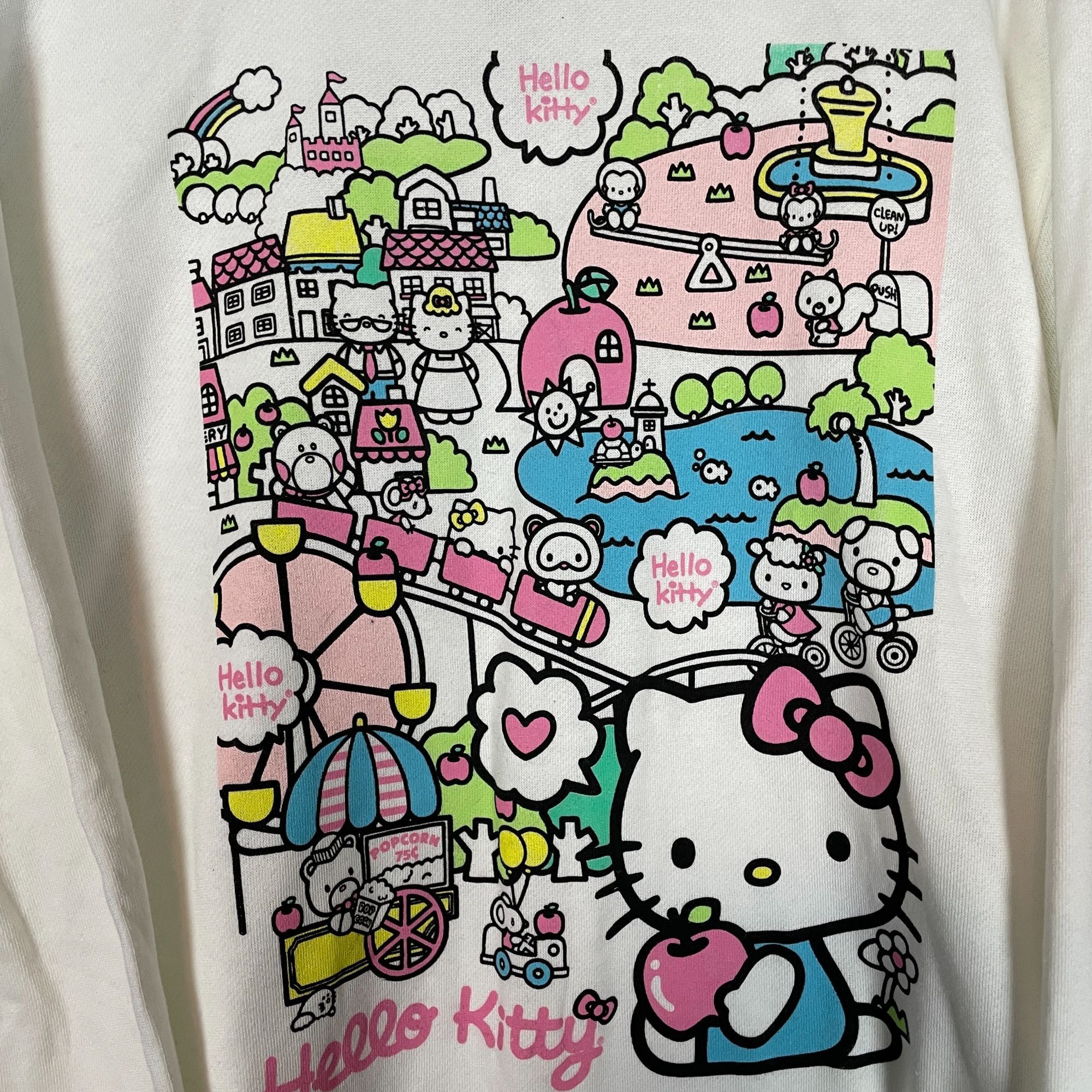 Urban Outfitters Hello Kitty Long-Sleeve Shirt size Large Size US L / EU 52-54 / 3 - 3 Thumbnail