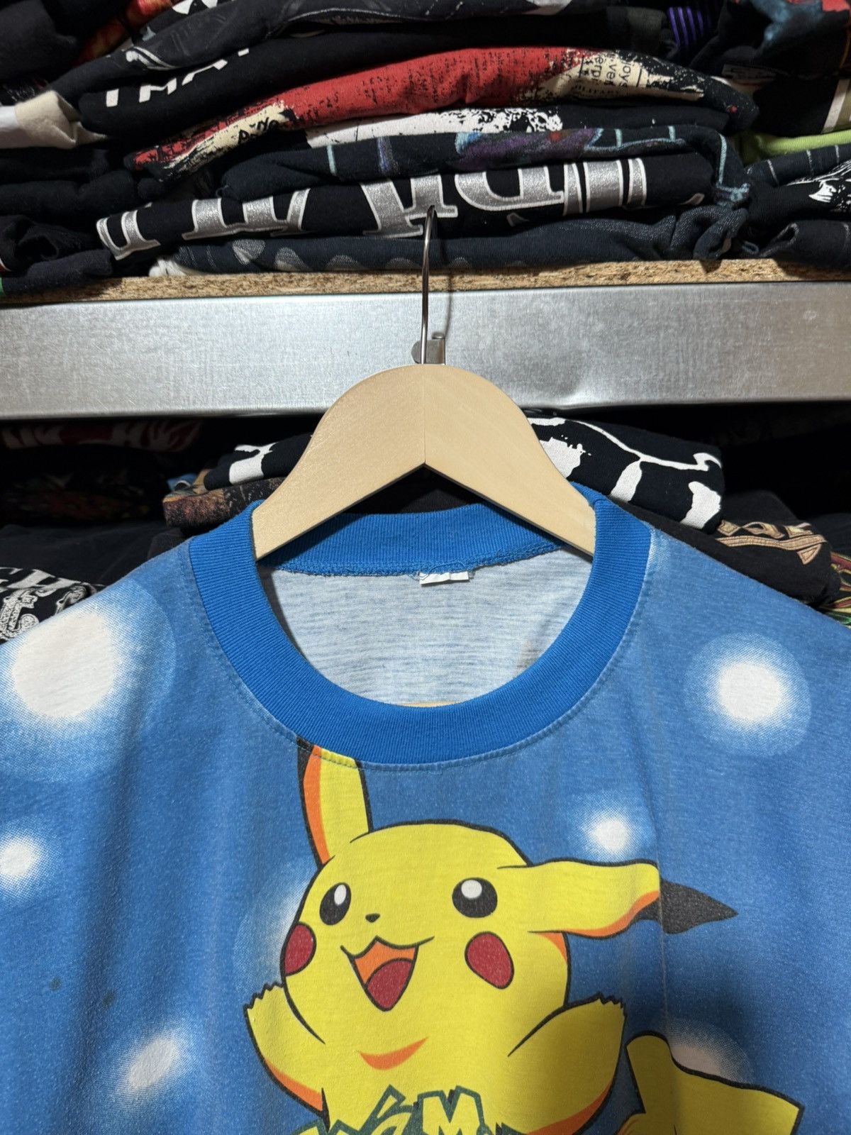 Pokemon Vintage 90’s AOP Pokemon Cartoon Network T-Shirt Y2K Hype Size US S / EU 44-46 / 1 - 5 Thumbnail