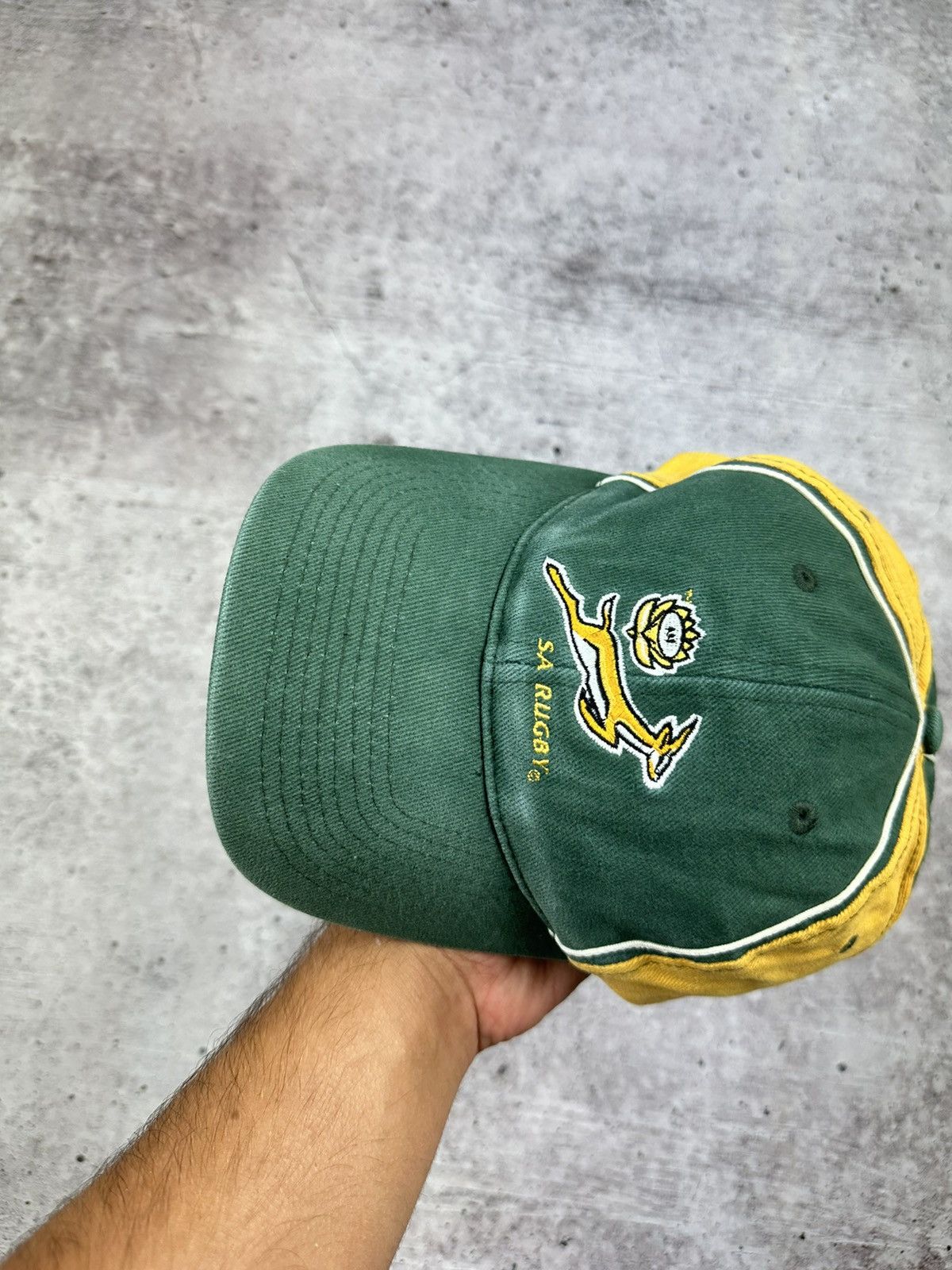 Vintage Vintage South Africa Rugby Hat Size ONE SIZE - 4 Thumbnail