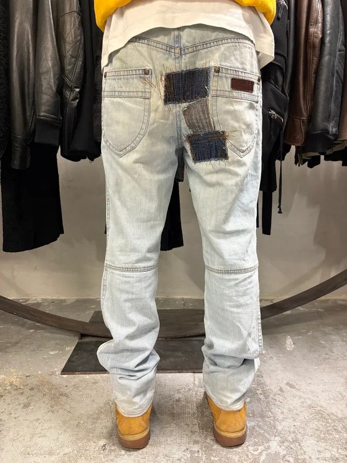 Roberto Cavalli × Vintage AW2000 Roberto Cavalli Blue Denim Royal Bootcut Jeans Size US 33 - 4 Thumbnail