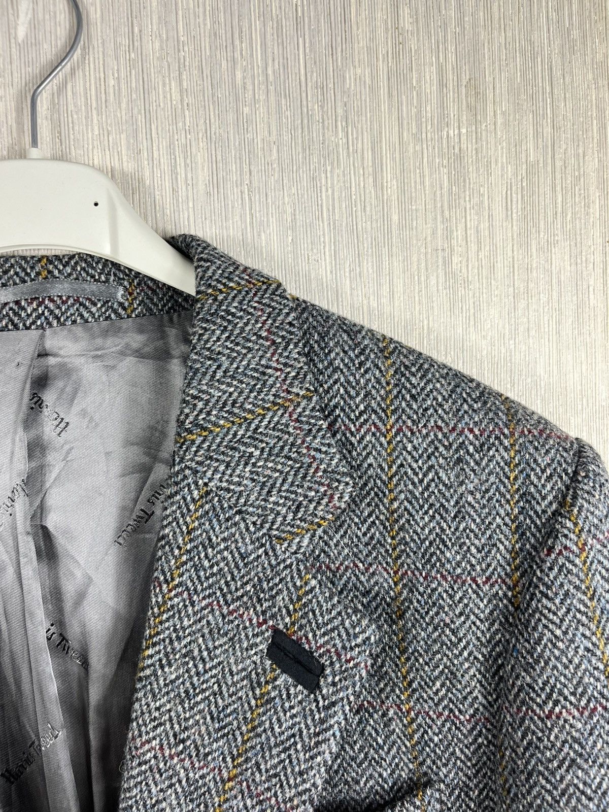 Harris Tweed × Vintage Vintage Harris Tweed wool herringbone coat jacket pattern Size US XL / EU 56 / 4 - 13 Thumbnail