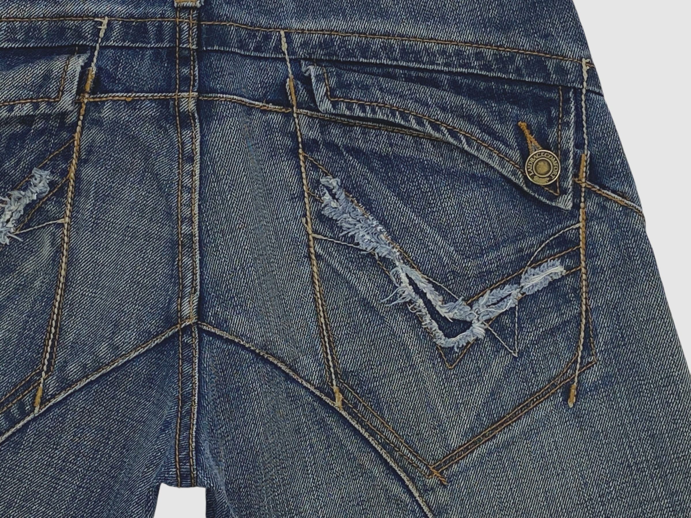 Japanese Brand Ikea Baker Pocket Short Jeans Size US 29 - 7 Thumbnail