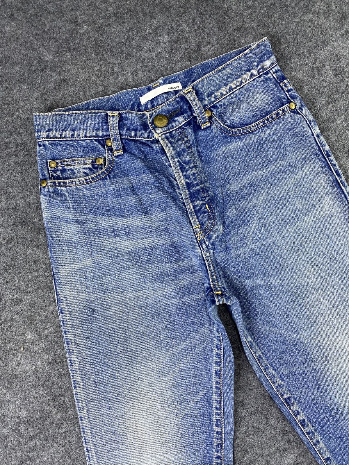 If Six Was Nine × Japanese Brand × Le Grande Bleu (L.G.B.) Moussy Japan Blue Wash Jeans-J1134 Size US 28 / EU 44 - 3 Thumbnail