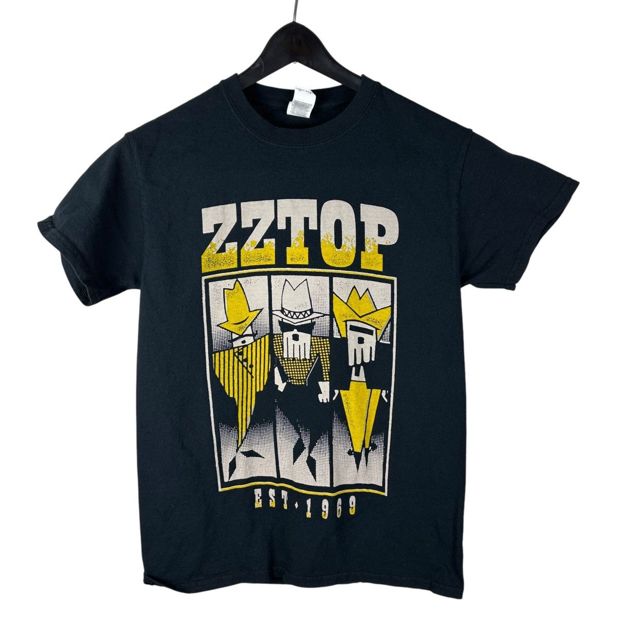 Band Tees Mens Y2K ZZ Top 2019 Rock Band Tour Shirt Size US S / EU 44-46 / 1 - 1 Thumbnail