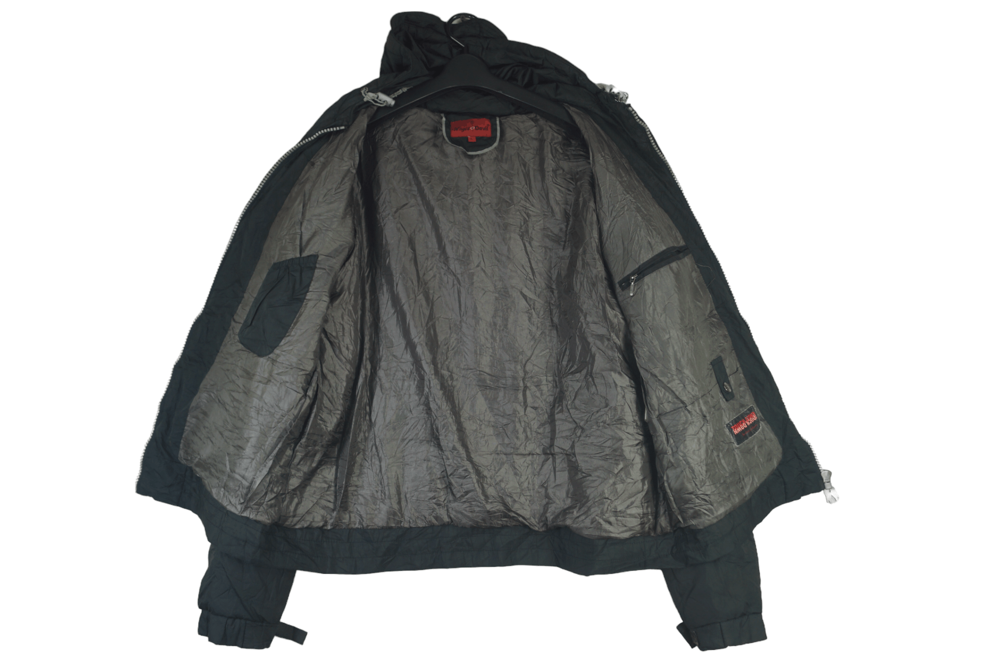 Vintage Rare Puffer Jacket Angel Devil backhit Nice Design Size US L / EU 52-54 / 3 - 4 Thumbnail