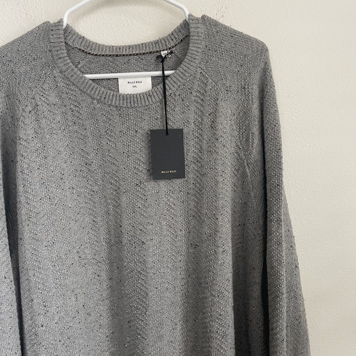 Billy Reid Billy Reid Heirloom Herringbone Speckled Sweater Pullover Size US XXL / EU 58 / 5 - 1 Thumbnail