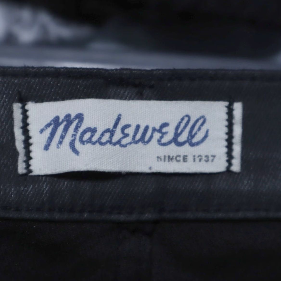 Madewell Madewell Jeans Black Women 27 Slim Skinny Coated Twill Stretch Pants Size 27" / US 4 / IT 40 - 5 Thumbnail