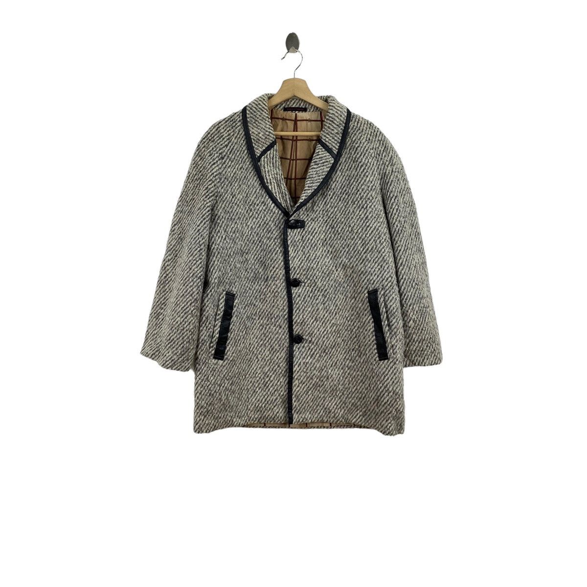 Roberta di Camerino ROBERTA DI CAMERINO Italian Brand Overprint Coat Size US M / EU 48-50 / 2 - 2 Thumbnail