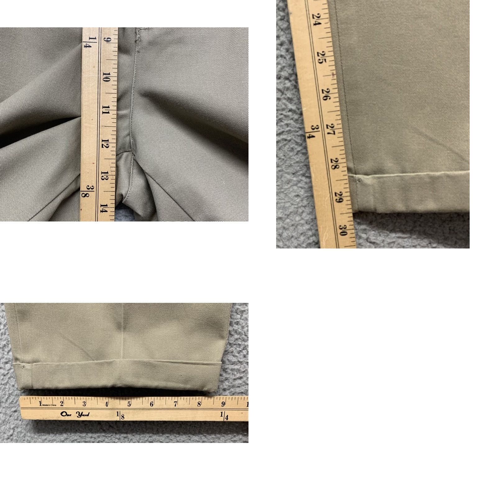 Logo 7 Dress Pants Men's 34W x 30L Tan Pleated Front Cuffed Hem Button Pockets LOGO Dress Pants Mens 34W 30L Tan Pleated Front Cuffed Hem Button Pockets Size US 34 / EU 50 - 9 Thumbnail