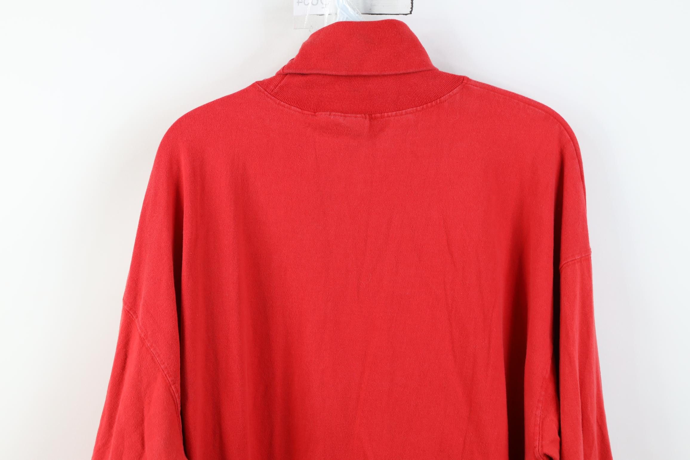 Vintage Vintage 90s Ohio State University Turtleneck T-Shirt Cotton Size US L / EU 52-54 / 3 - 12 Thumbnail