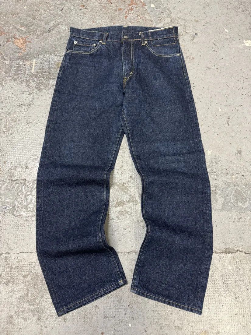 Designer × Vintage × Visvim Visvim Premium Salvaged Navy Brut Regular Denim Jeans Size US 31 - 1 Thumbnail