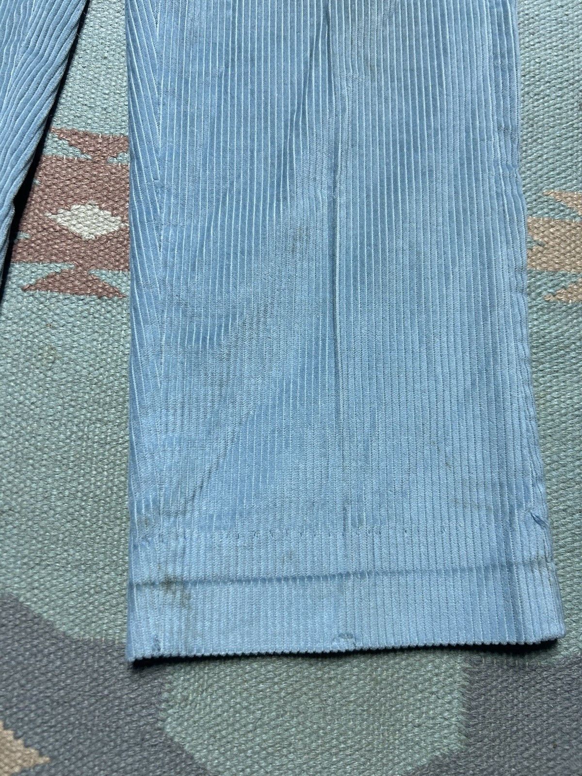 Vintage Vintage 1960s corduroy pants straight leg worn stained 28x29 Size US 28 / EU 44 - 3 Thumbnail