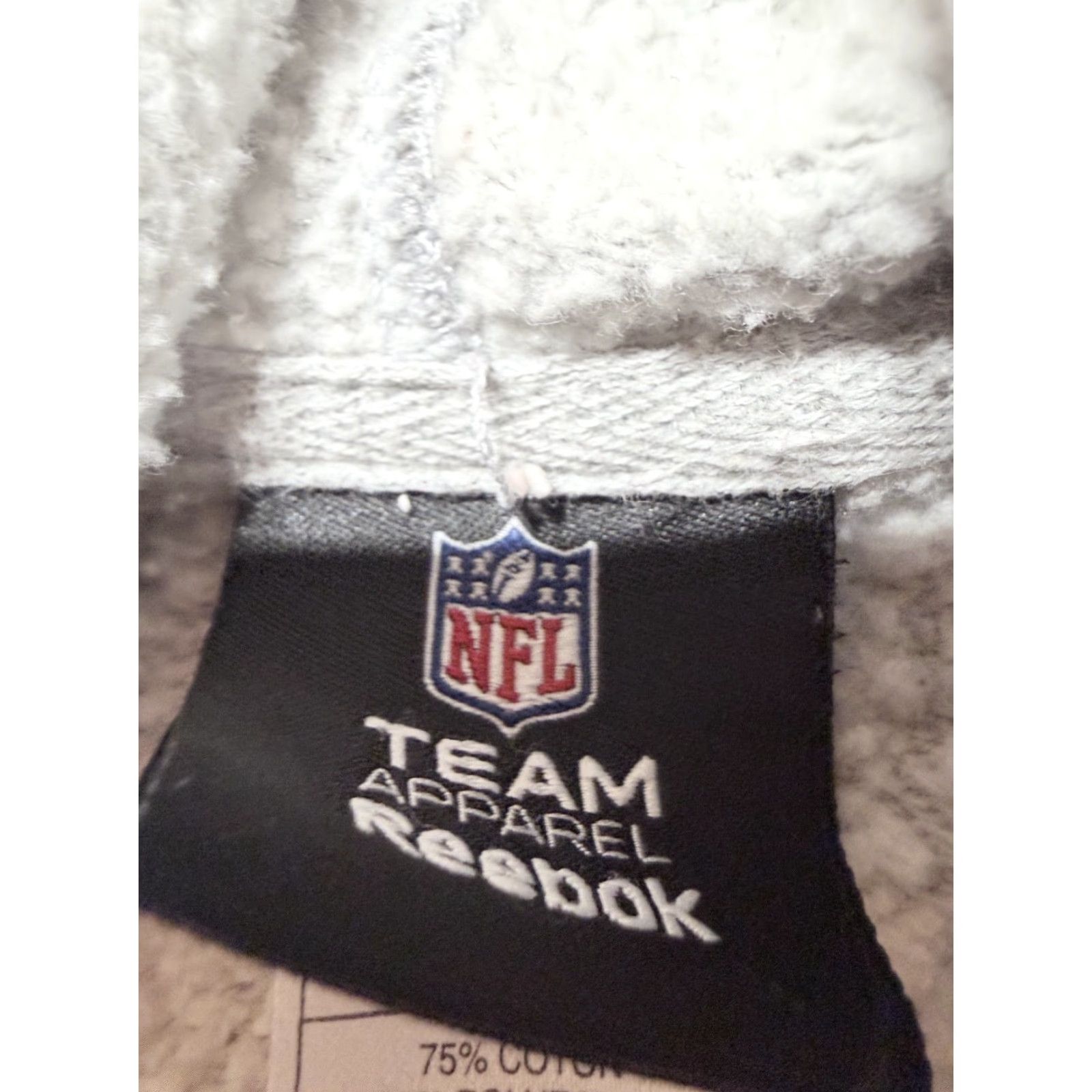 Reebok Denver Broncos Reebok Mens Hoodie Pullover Size Medium Gray NFL FLAW Size US M / EU 48-50 / 2 - 5 Thumbnail