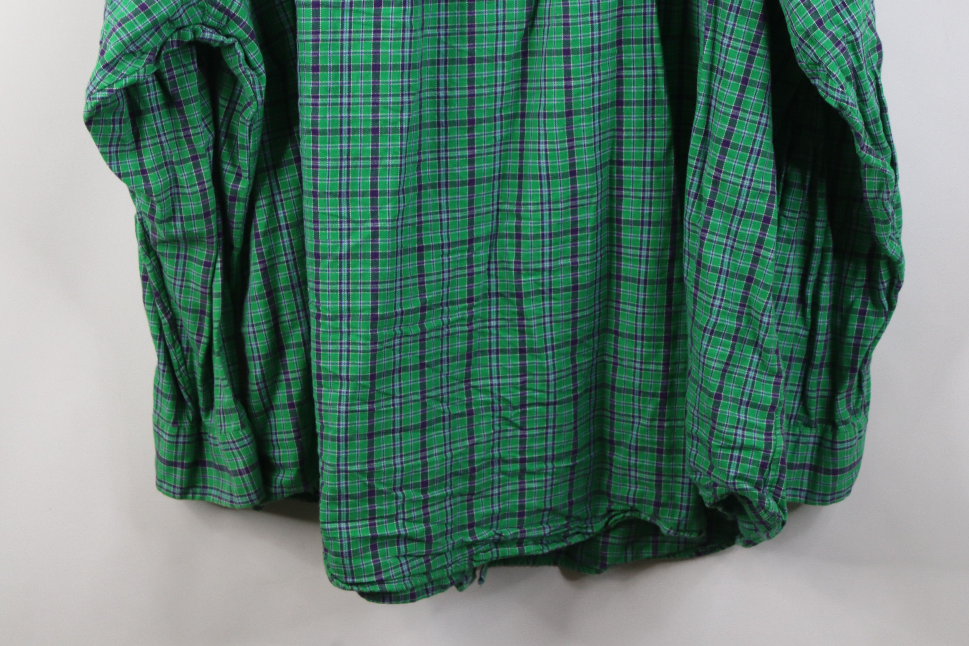 Polo Ralph Lauren Vintage 90s Ralph Lauren Collared Button Down Shirt Plaid Size US XXL / EU 58 / 5 - 10 Thumbnail