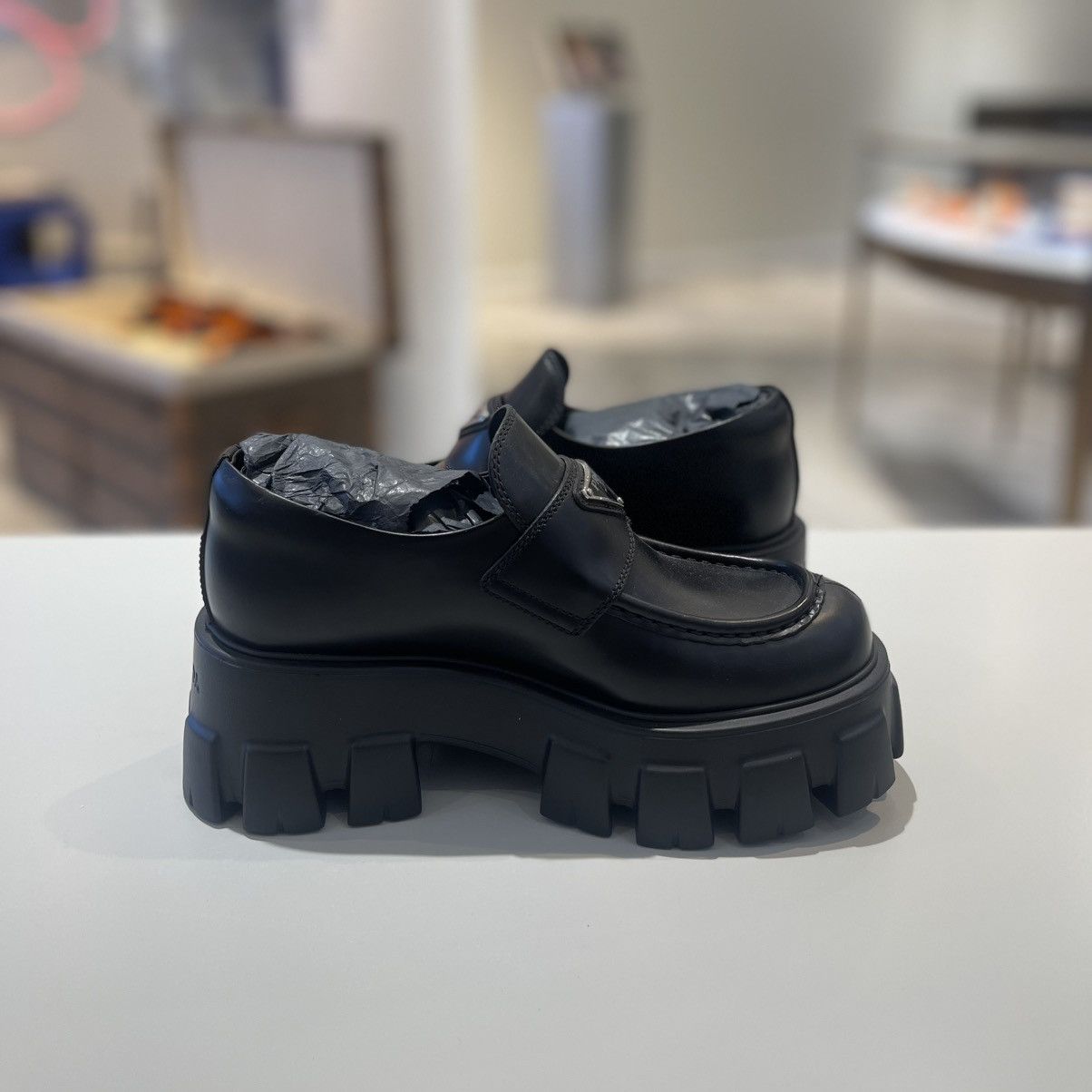 Prada Prada Monolith 55mm Loafer Size US 6.5 / IT 36.5 - 1 Thumbnail