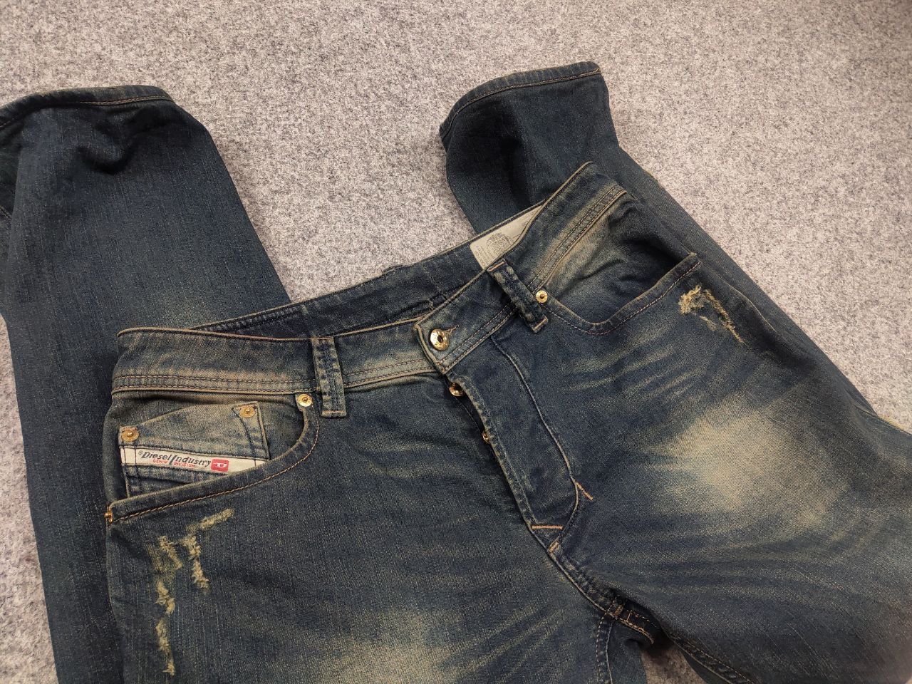 Diesel Vintage Diesel larkee Denim Jeans If Six Was Nine LGB Y2K Size US 34 / EU 50 - 14 Thumbnail