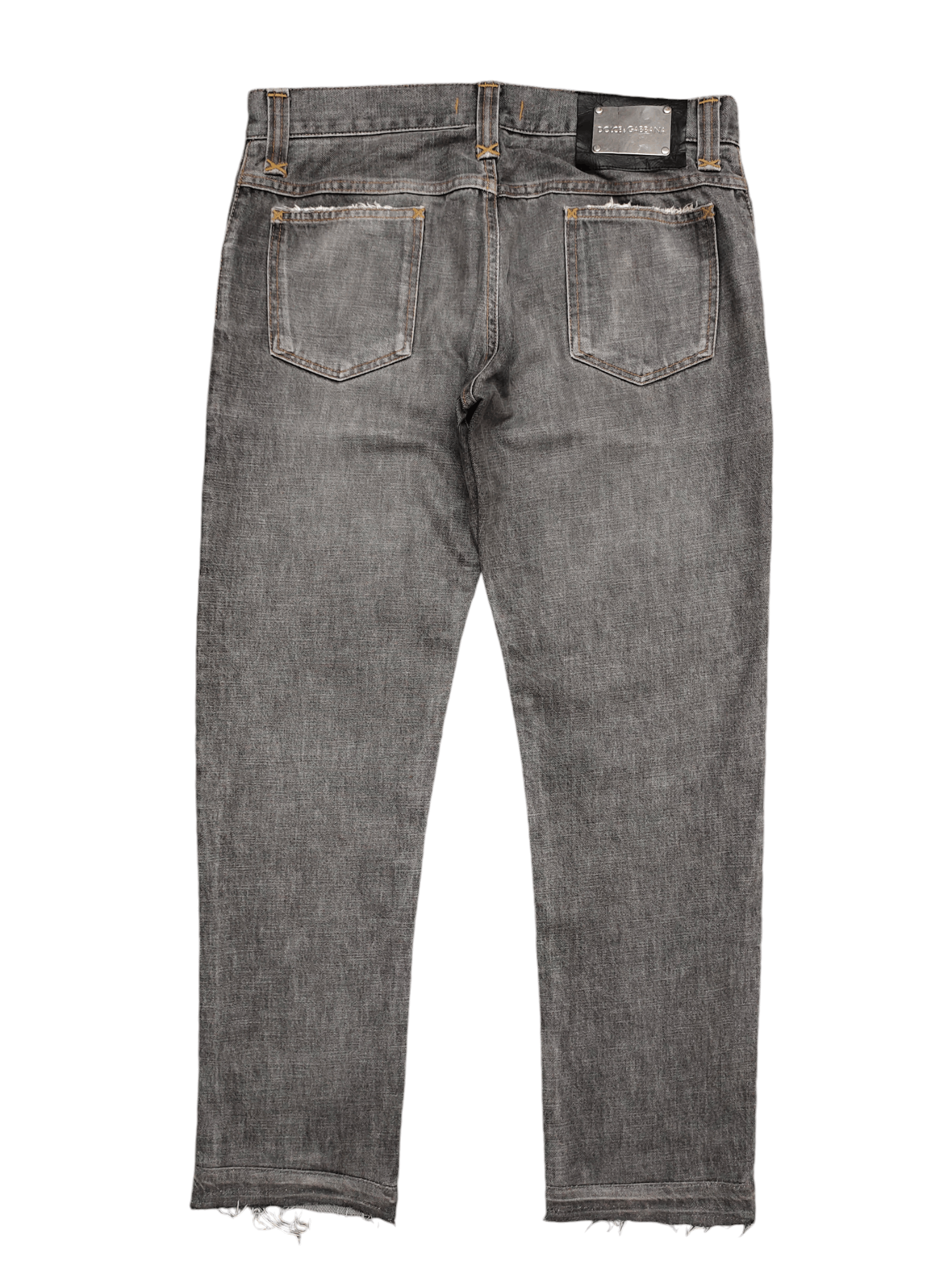 Dolce & Gabbana Dolce & Gabbana Clawmark Distress Faded Denim Jeans Size US 34 / EU 50 - 11 Thumbnail
