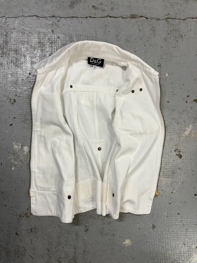 Dolce & Gabbana SS2003 Dolce & Gabbana Cargo Fisher White Jacket Size S / US 4 / IT 40 - 7 Thumbnail