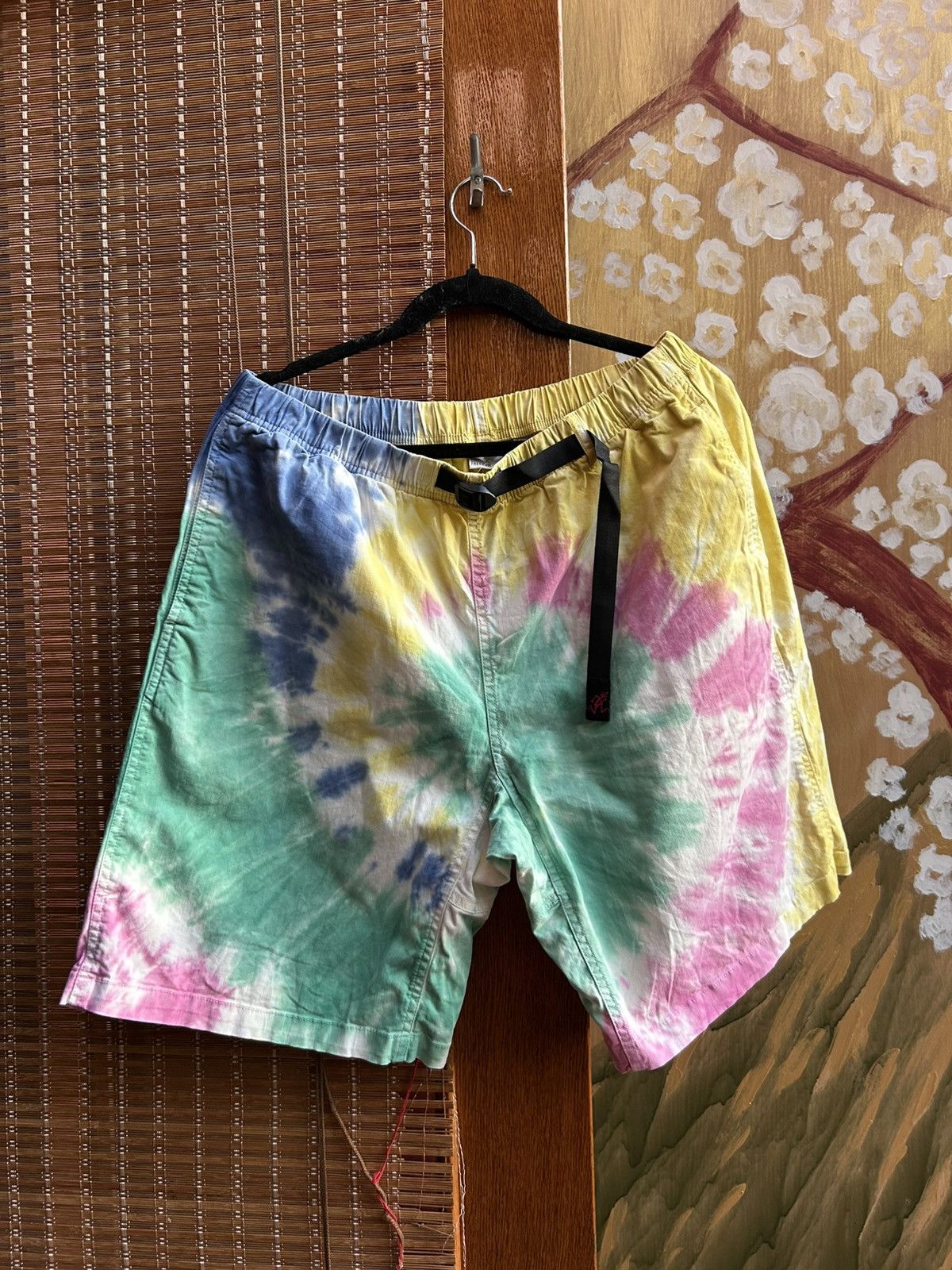 Gramicci Tie-Dye G-Shorts Stretch Twill - Rainbow Size L