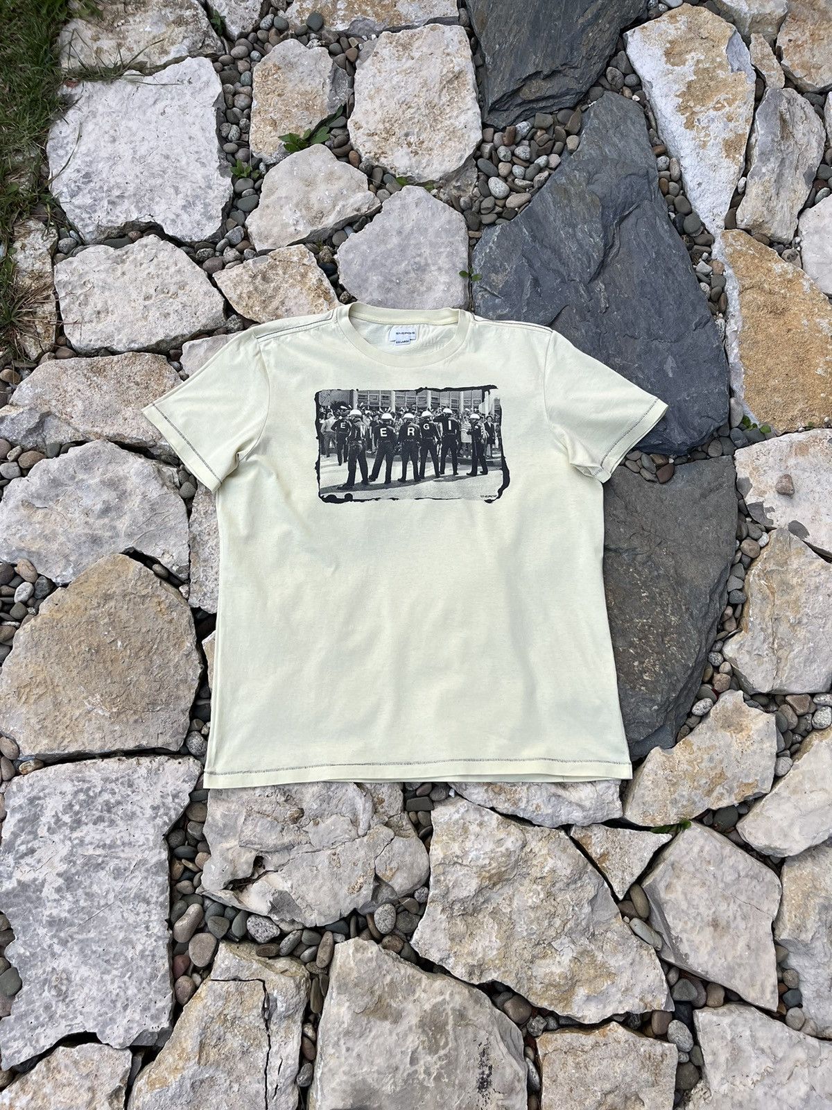 Energie × Vintage Vintage energie y2k cops polizei logo t-shirt tee Size US XXL / EU 58 / 5 - 1 Thumbnail