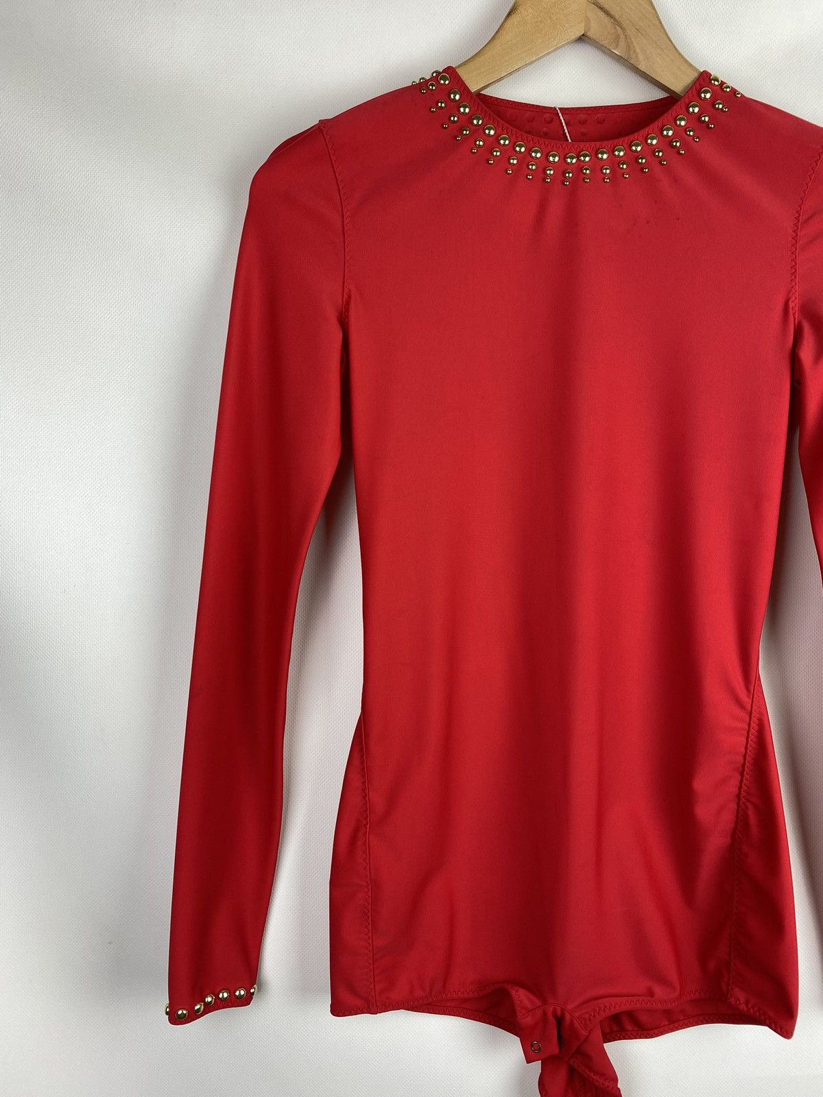 Maison Margiela BNWD Maison Margiela Runaway long sleeve bodysuit blouse Size S / US 4 / IT 40 - 2 Thumbnail