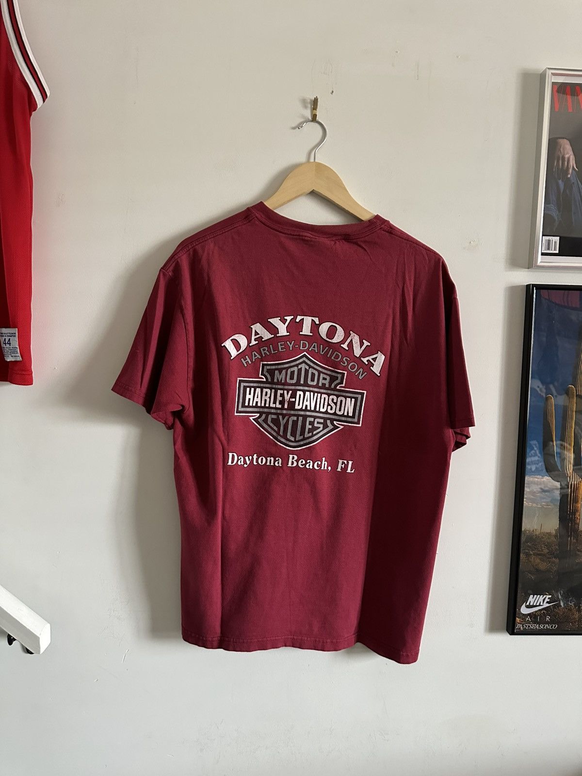 Harley Davidson × Vintage Harley Davidson Vintage Daytona Beach Tee Size US L / EU 52-54 / 3 - 2 Thumbnail