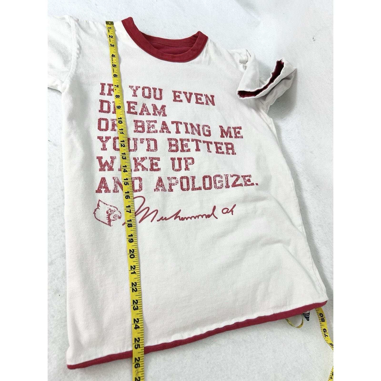 Vintage Rare Vintage Muhammad Ali Hip Hop Reversible Shirt USA Small Size US S / EU 44-46 / 1 - 4 Thumbnail