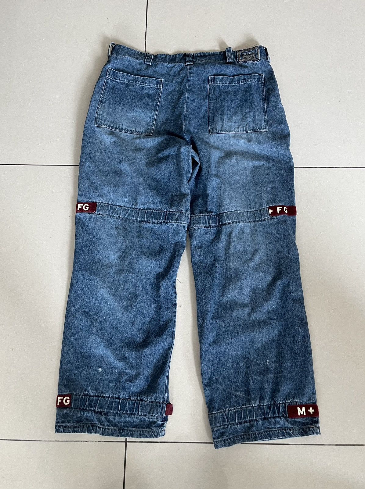 Marithe + Francois Girbaud Vintage 90s Marithe Francois Girbaud Hip Hop Baggy Jeans Size US 44 / EU 60 - 3 Thumbnail