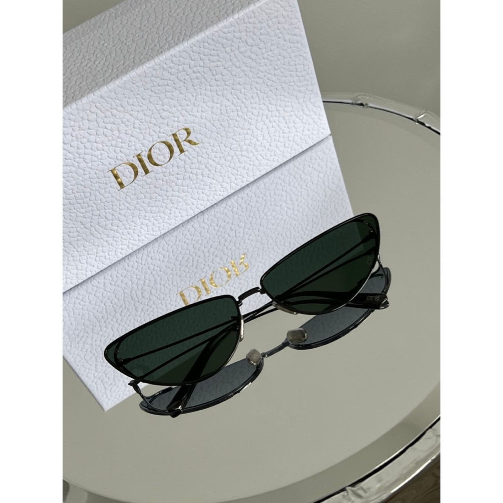 Dior NEW Dior MissDior B1U Cat Eye Sunglasses in Ruthenium