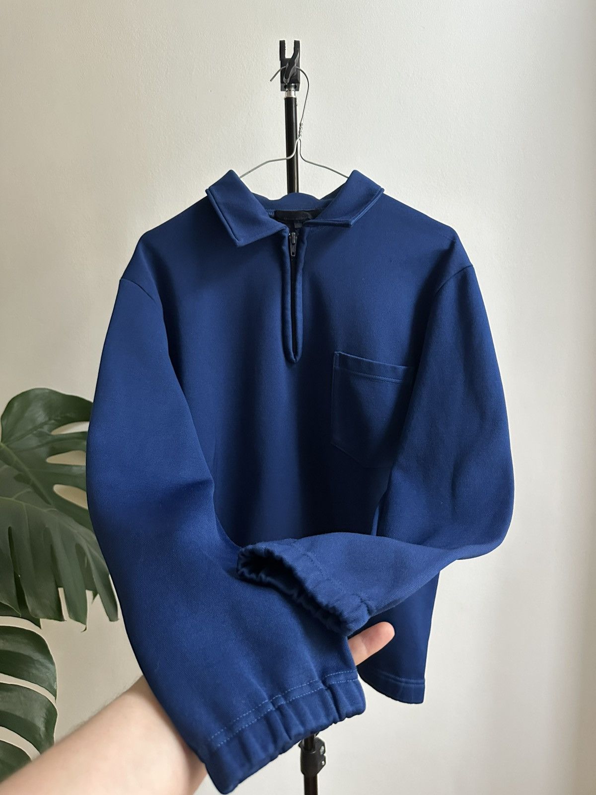 Comme des Garcons Comme Des Garçons 2003 Vintage Archive 1/3 zip Polo Sleeve Size US S / EU 44-46 / 1 - 8 Thumbnail
