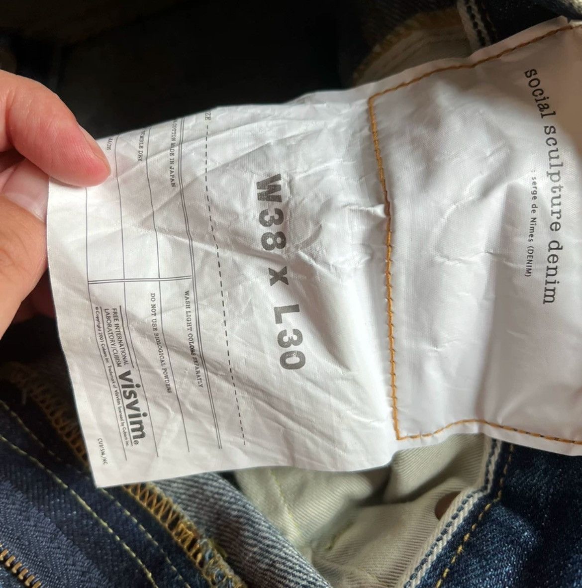 Visvim VISVIM SOCIAL SCULPTURE DAMAGED-17 D17 jeans Size US 38 / EU 54 - 5 Thumbnail