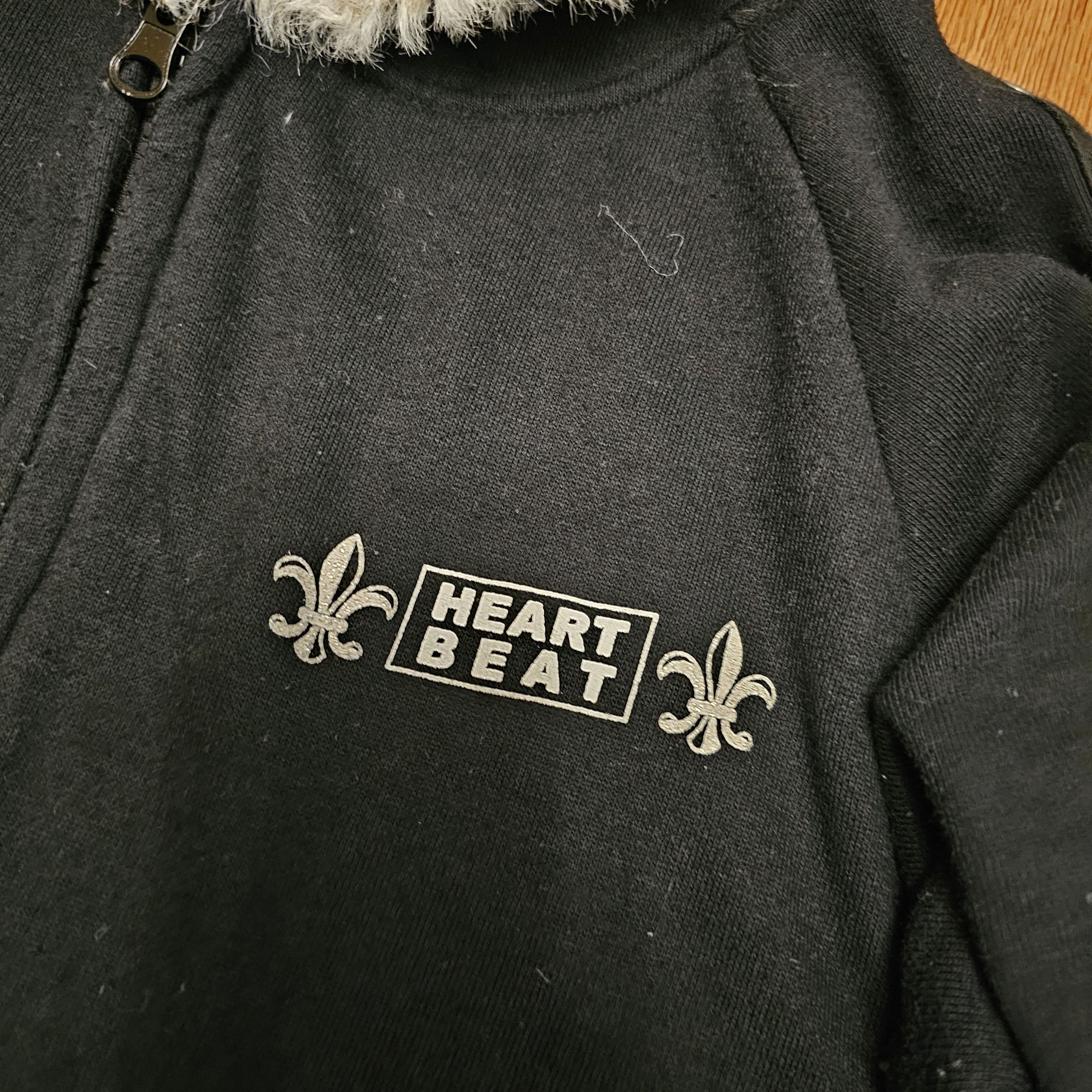 If Six Was Nine Fur Hoodie Heart Beat by Drea My Minx Size US S / EU 44-46 / 1 - 5 Thumbnail