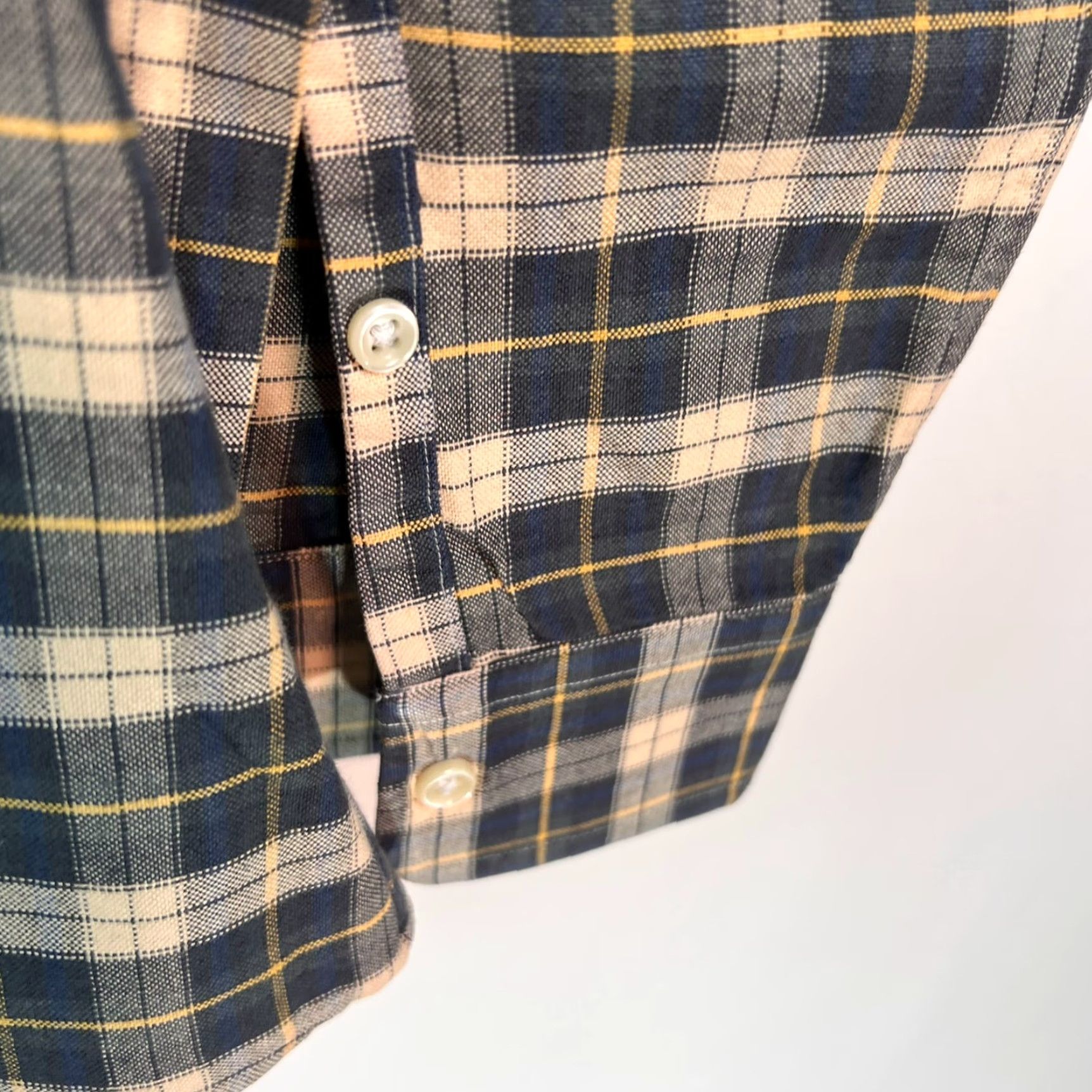 Ralph Lauren VINTAGE Ralph Lauren Shirt Men XL Blue Checkered Casual Long Sleeve Button-Up Classic 90s Size US XL / EU 56 / 4 - 7 Thumbnail