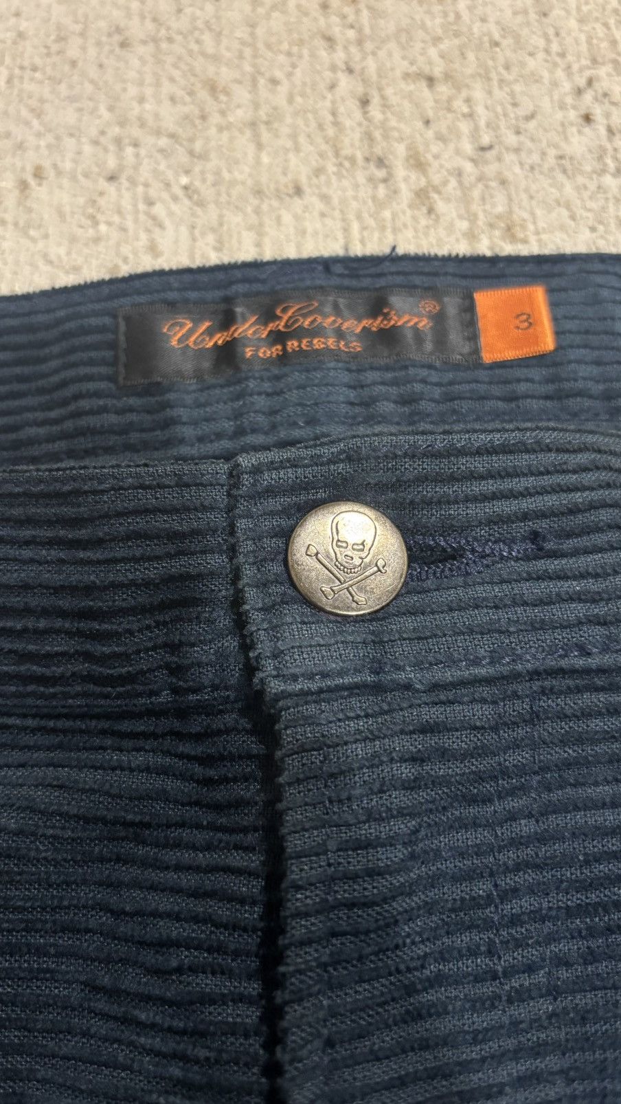 Undercover Undercover AW05 Corduroy Arts & Crafts Denim Size US 30 / EU 46 - 9 Thumbnail