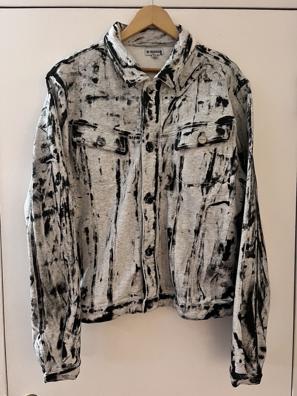 Other Paint Splatter Trucker Jacket Size US M / EU 48-50 / 2 - 2 Thumbnail